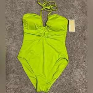 Micheal Kors limewire nwt one piece size 8